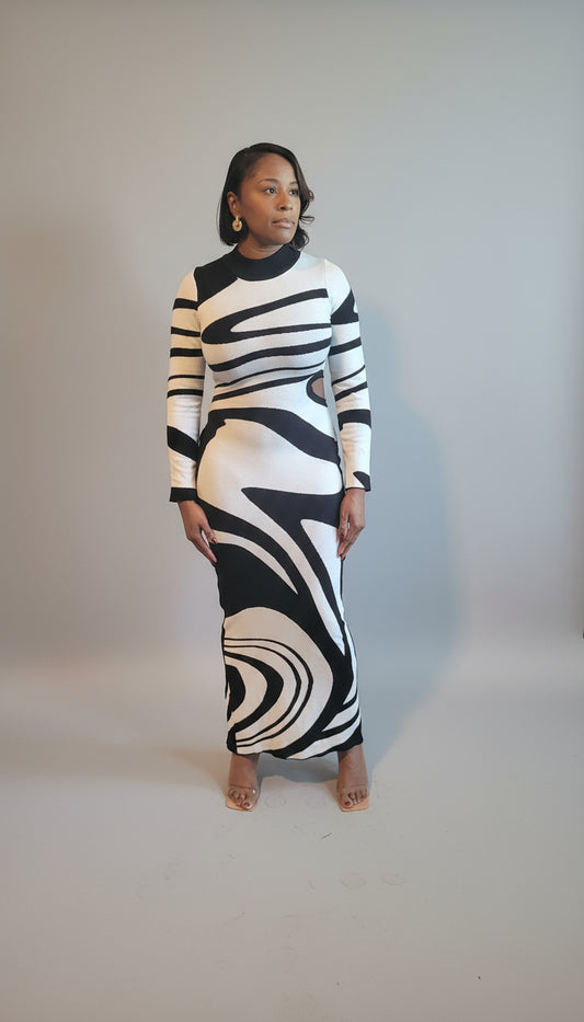 She's A Keeper Sweater Dress