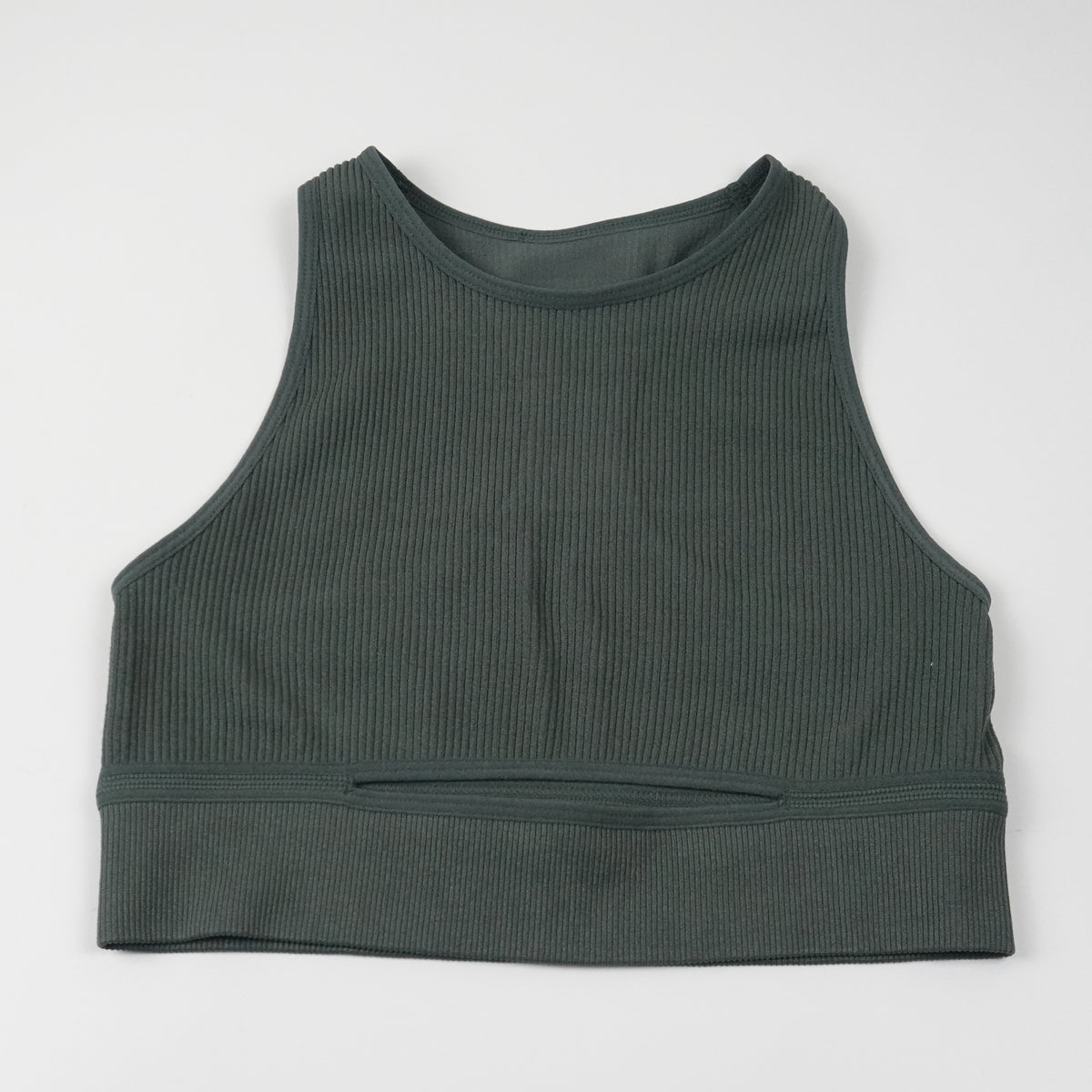 Slit Crop Top