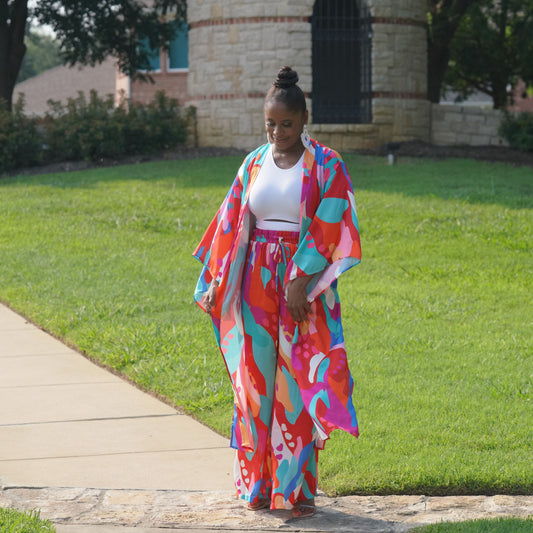 Caribbean Ready Wide Leg Pant