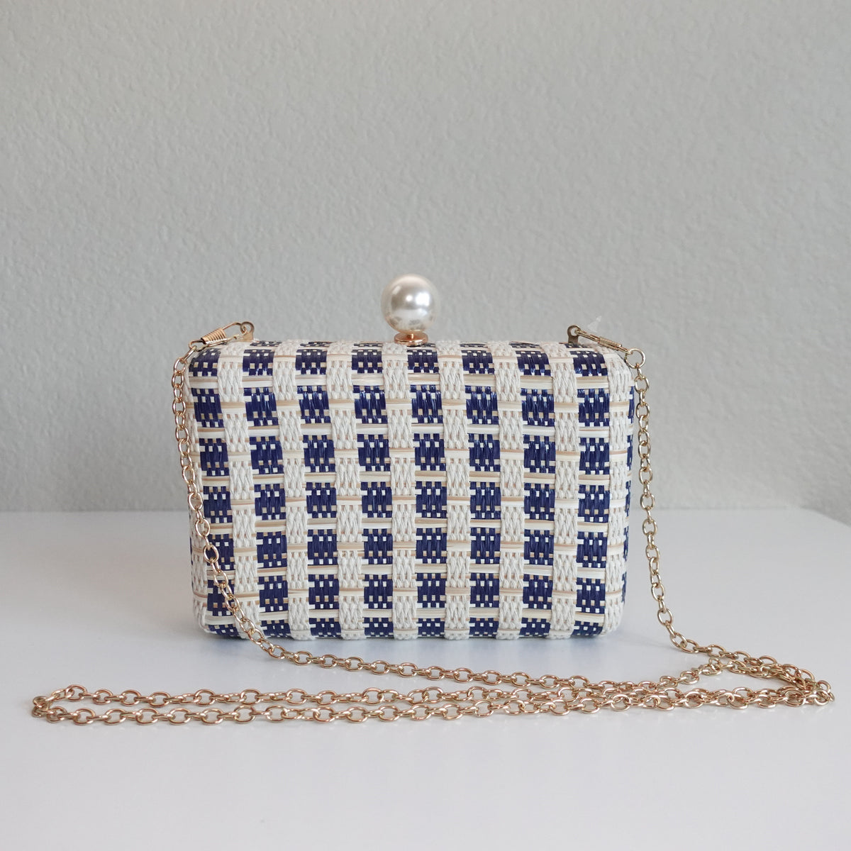 Pearl Clasp Handbag