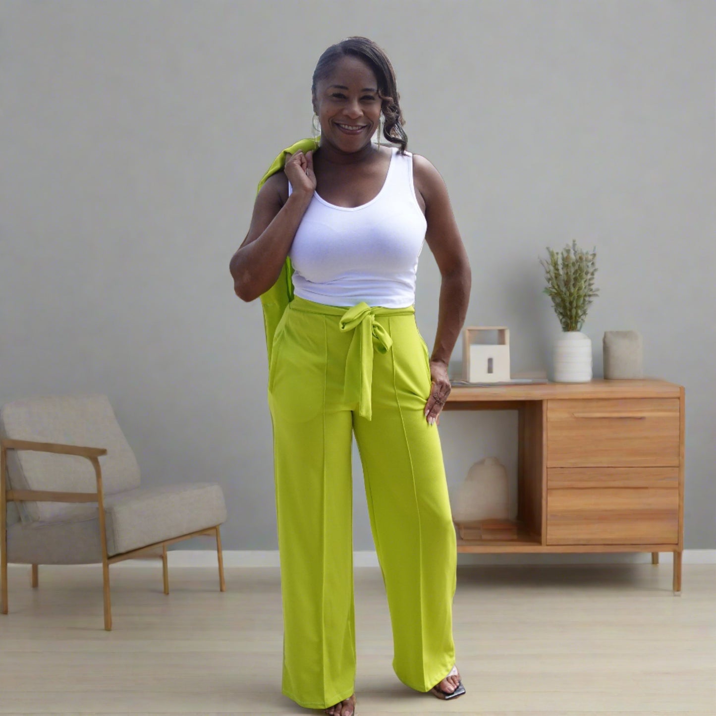 Classy Chic/ Vest and Pant Set