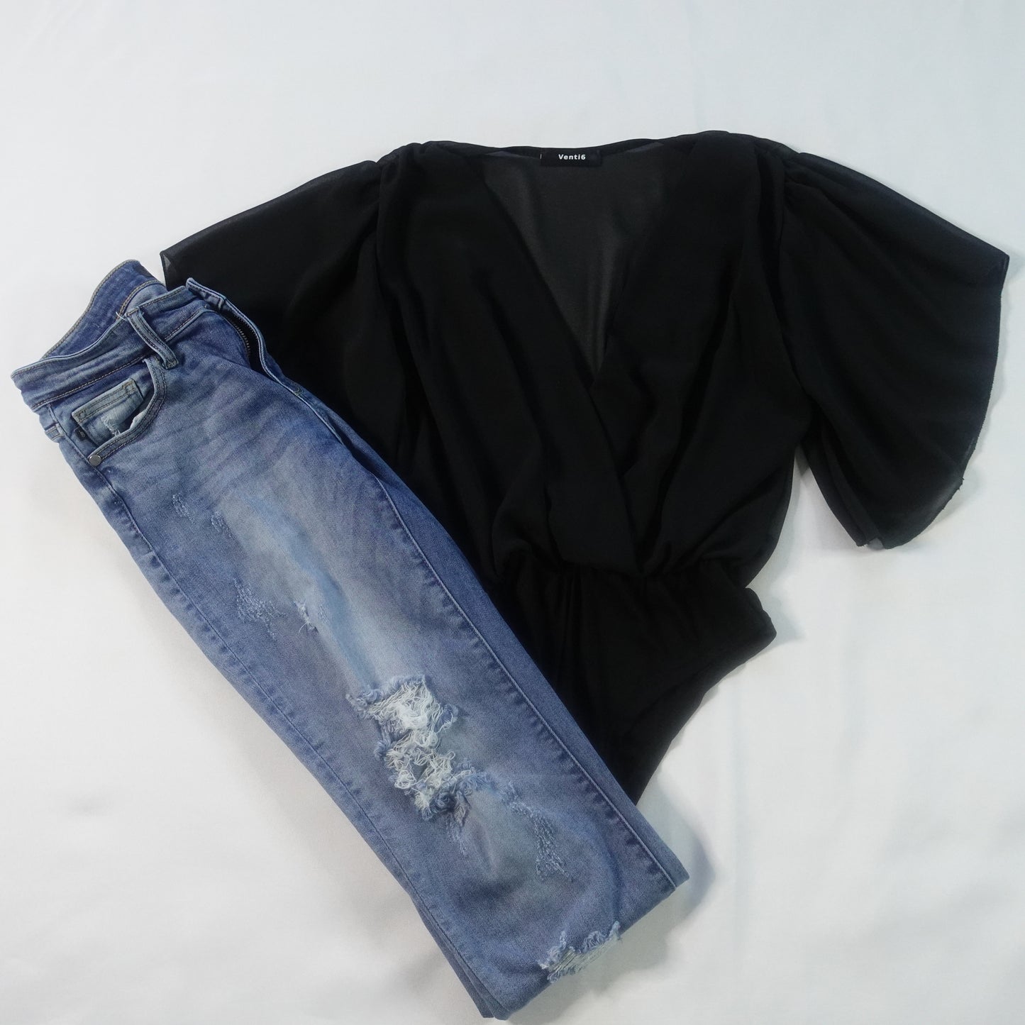 I Have Arrived/Black Bodysuit