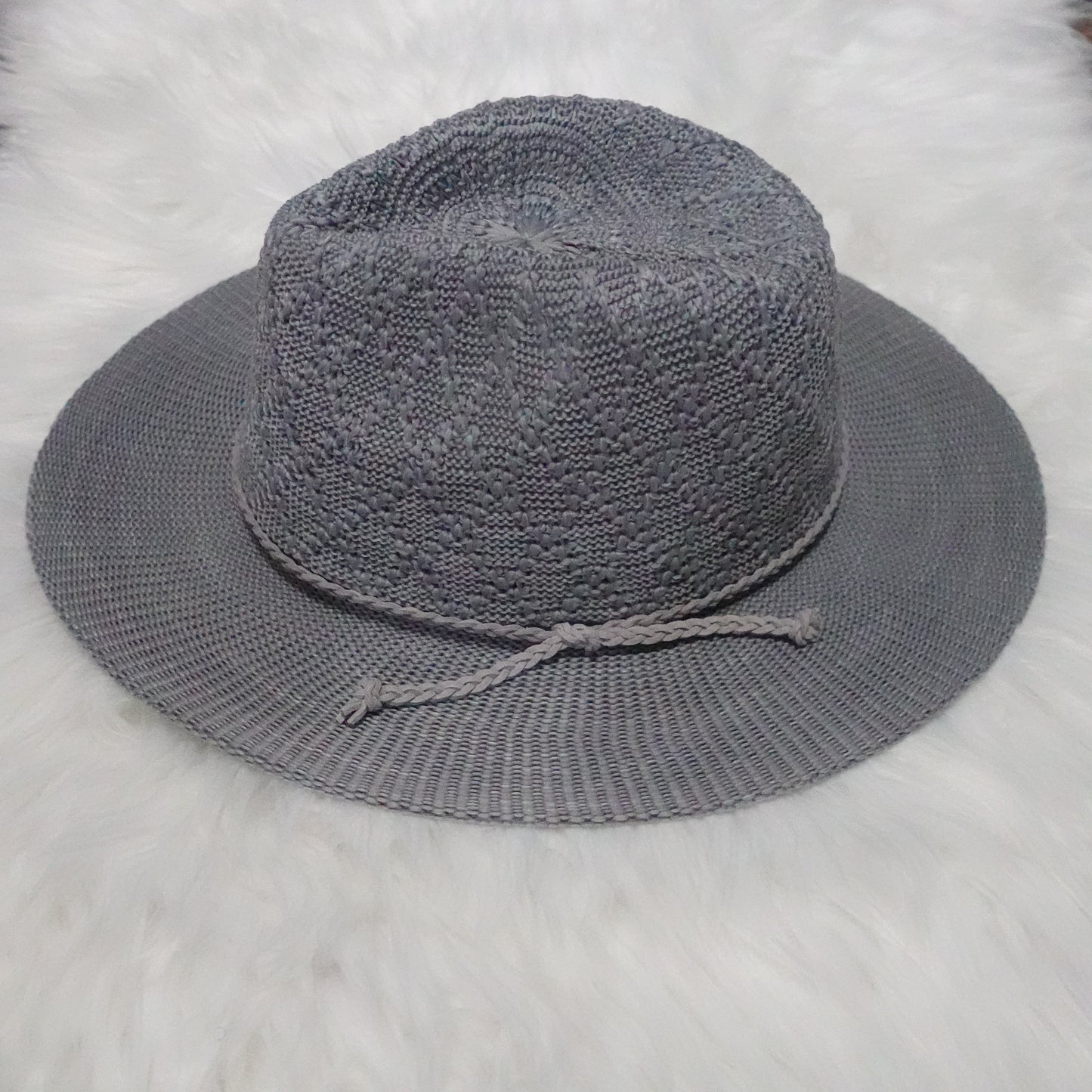 Diamond Weave Panama Hat