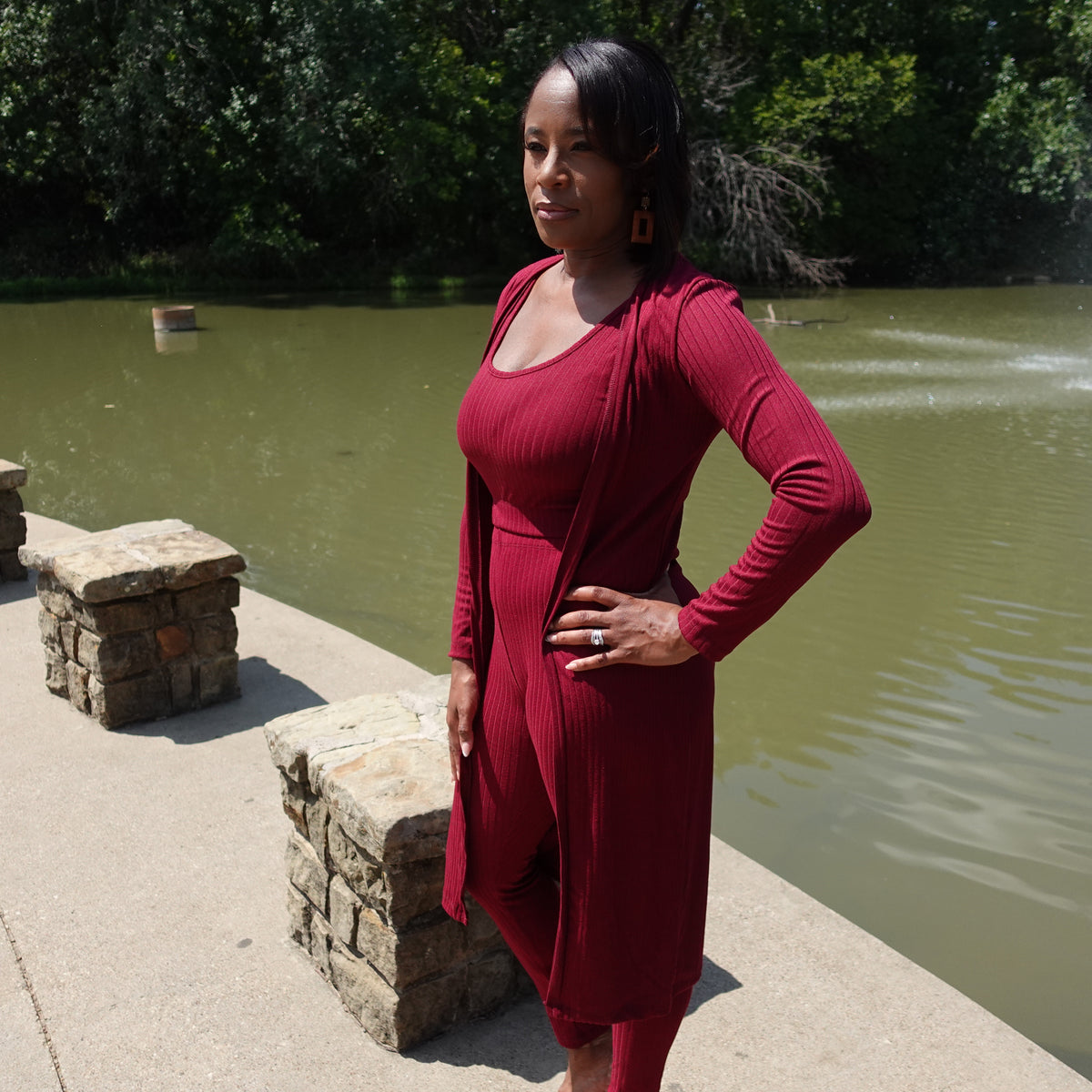 Ribbed 3 Piece Set