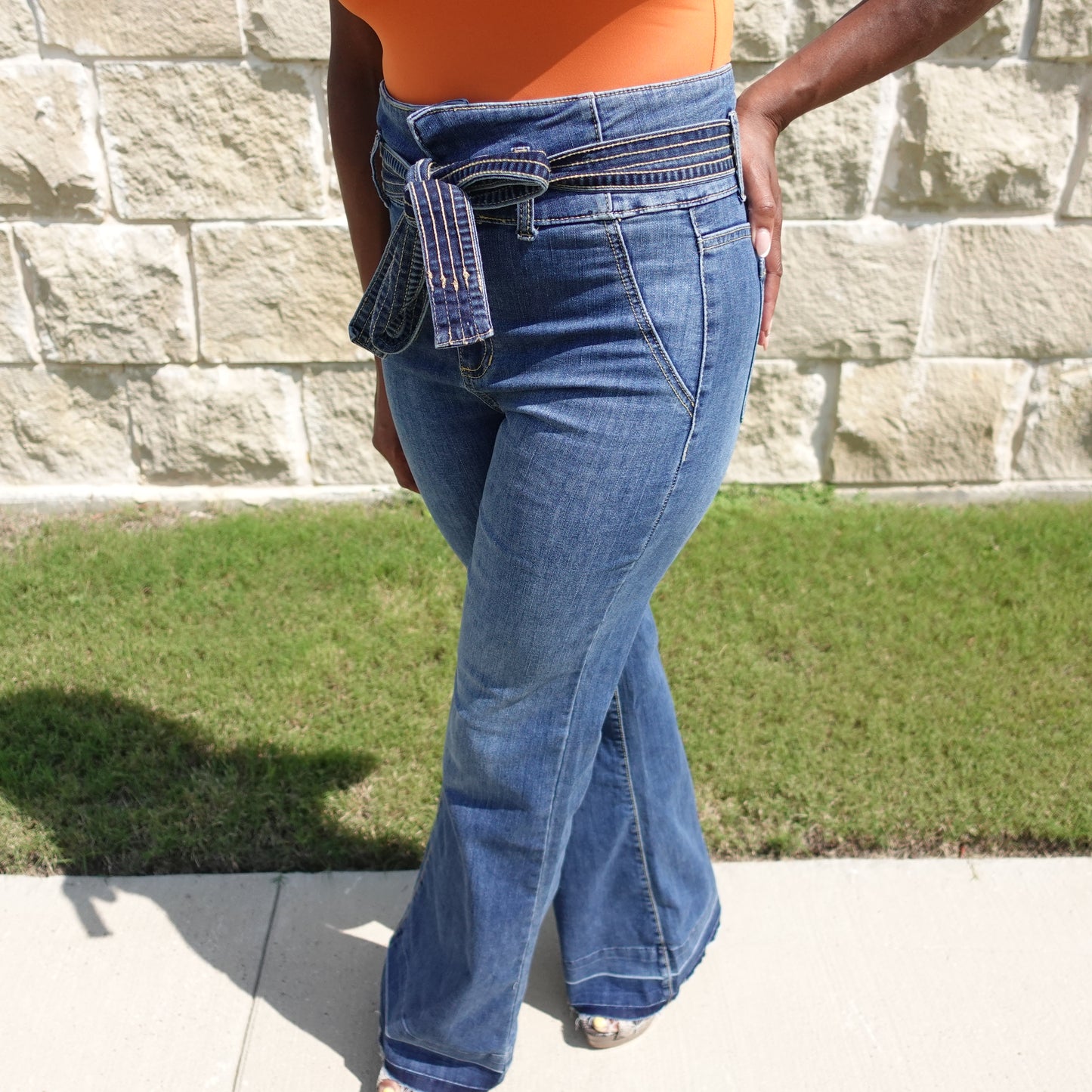 High Rise Flare Jean