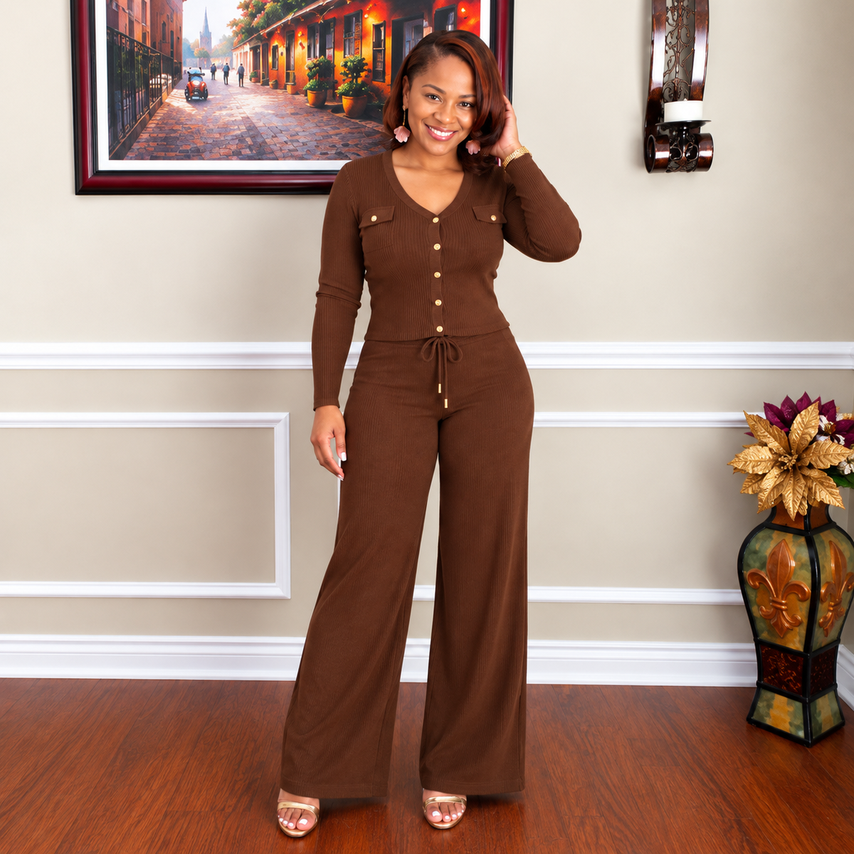 Cocoa Bliss Pant Set