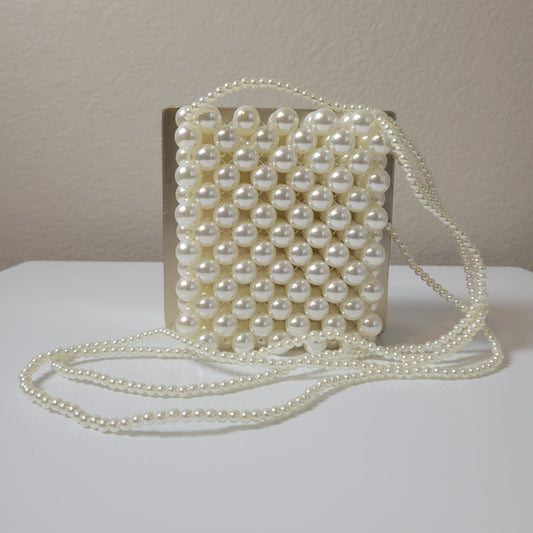 Crossbody Pearl Handbag