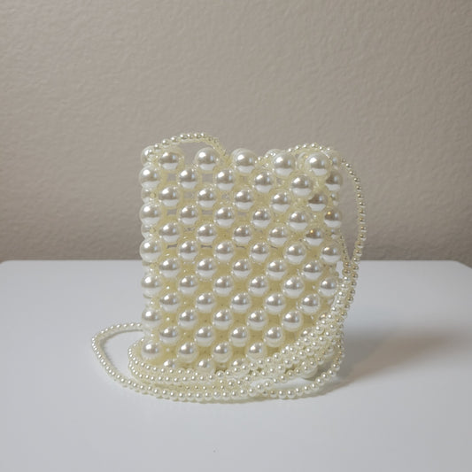 Crossbody Pearl Handbag