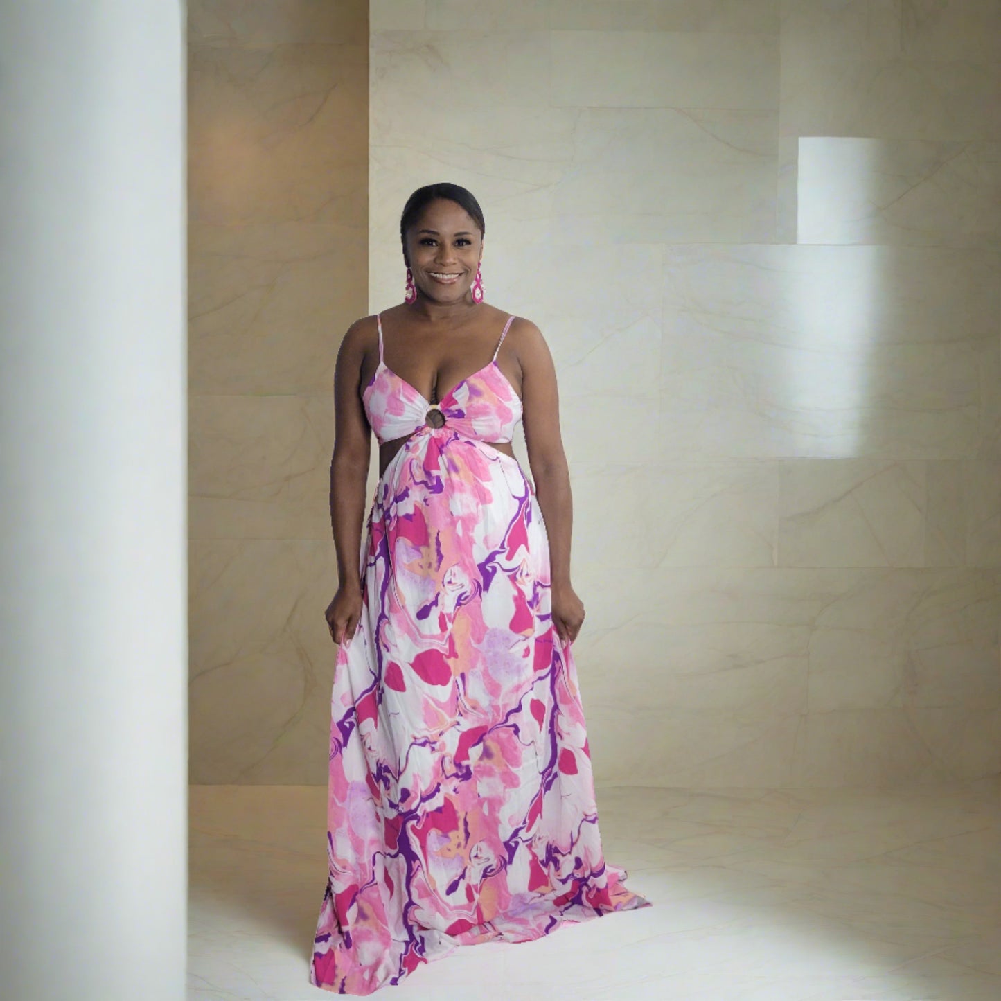 Fun and Flirty Maxi Dress