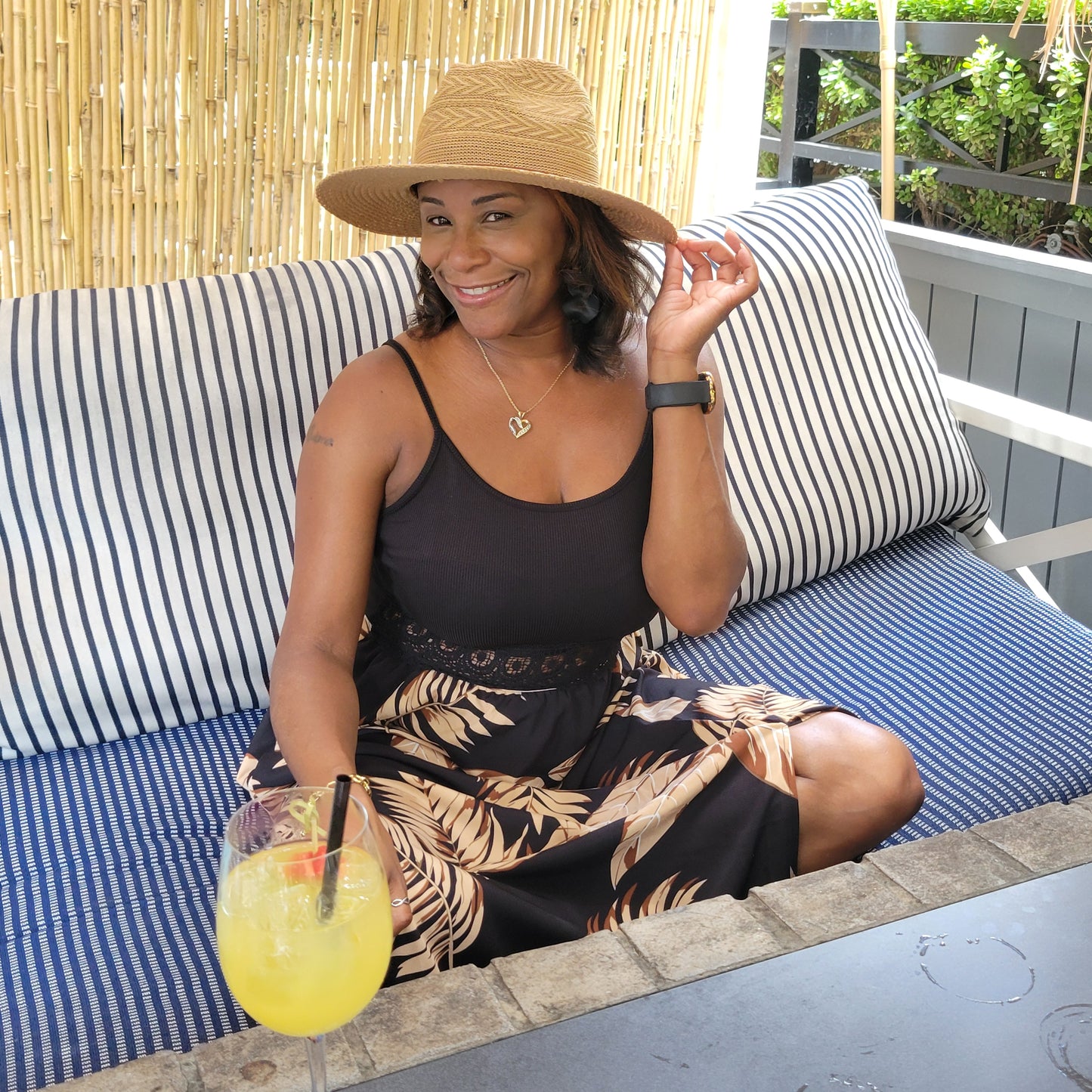 Tulum Tropical Print/Maxi Dress