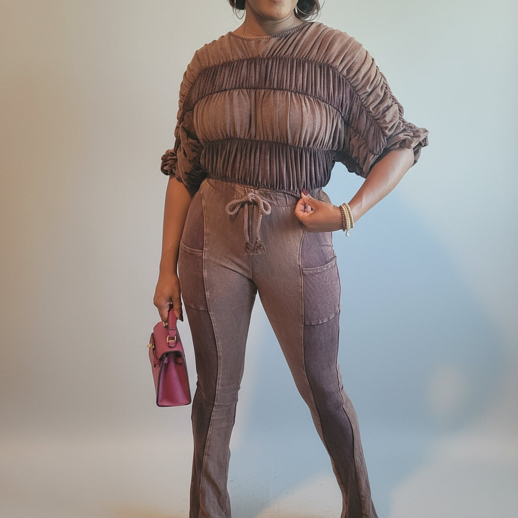 So Extra/Top and Pant Set