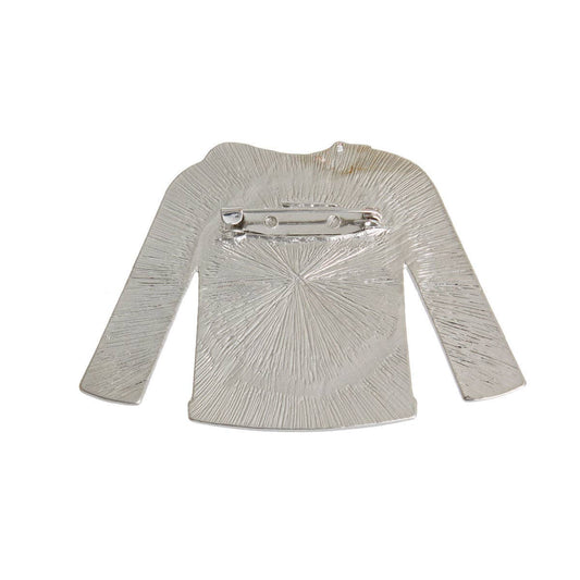 AKA Pink/Green Sorority Sweater Pin