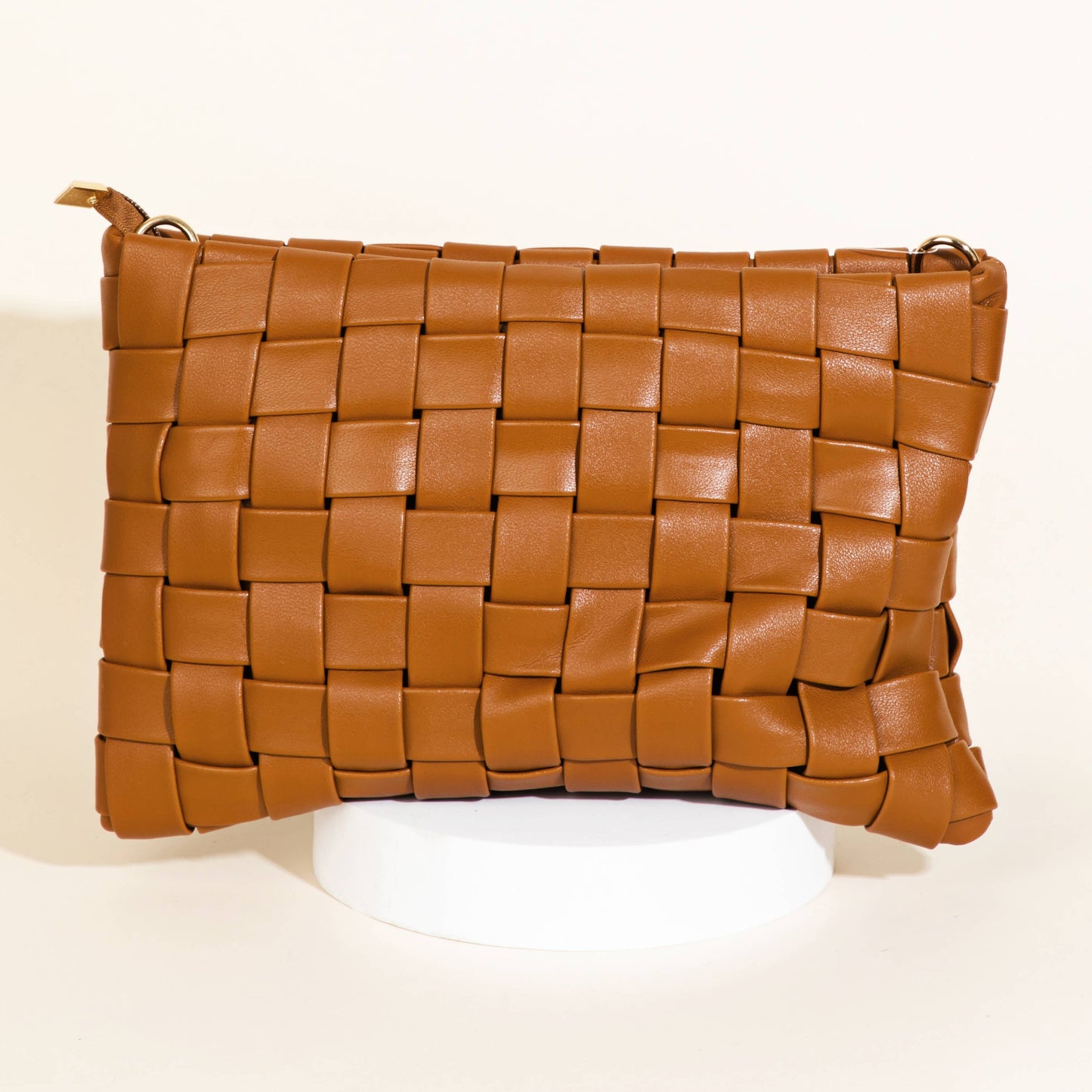 Leather Weave Bag