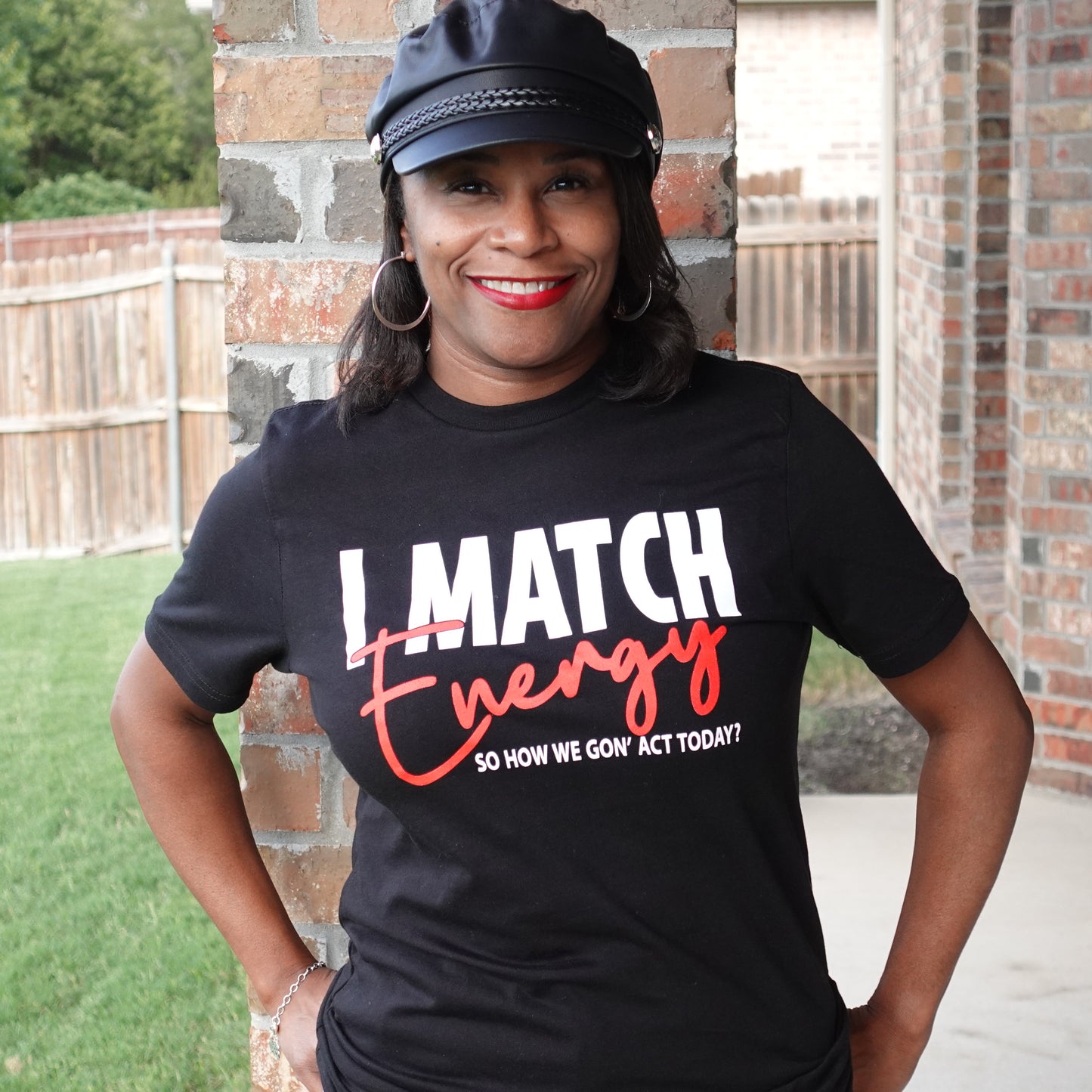 I Match Energy Graphic Tee-Shirt