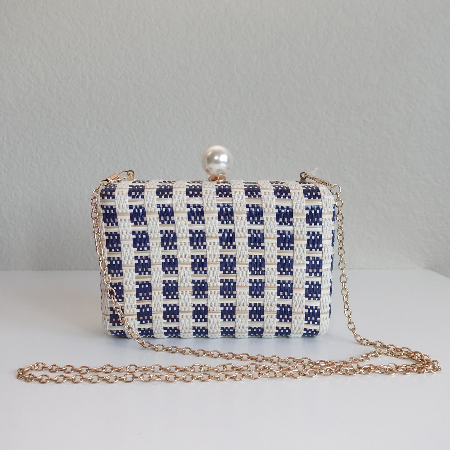 Pearl Clasp Handbag