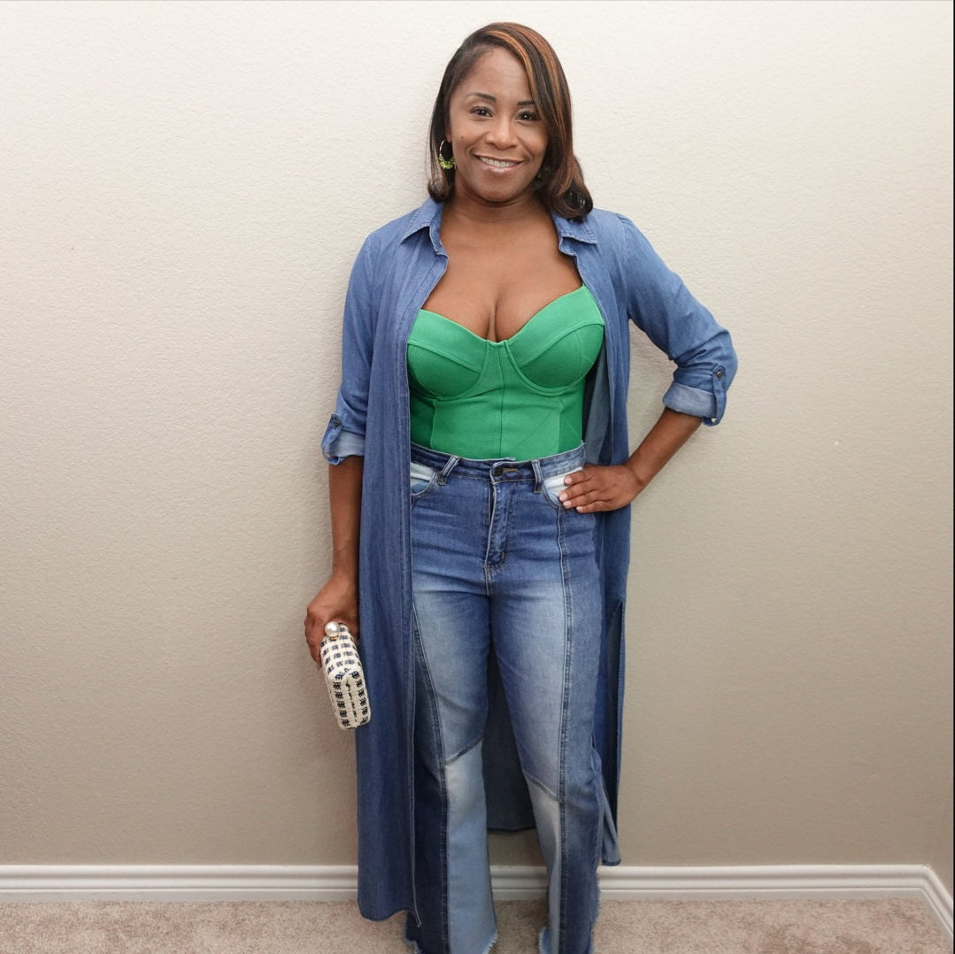 Bustier Bandage Bodysuit