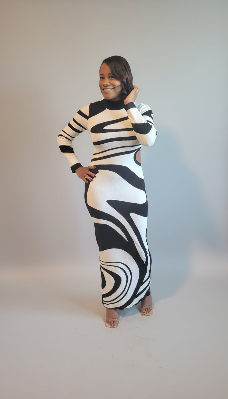 She's A Keeper Sweater Dress