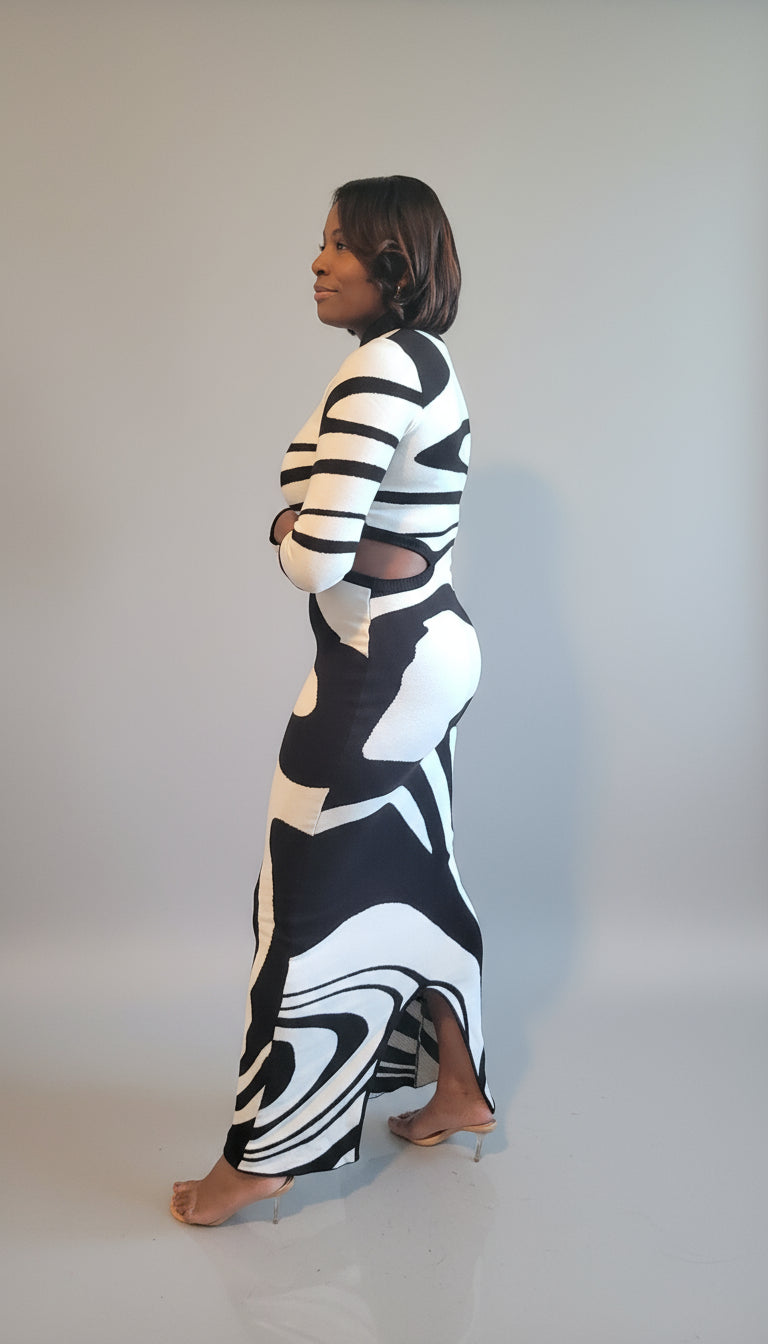 She's A Keeper Sweater Dress