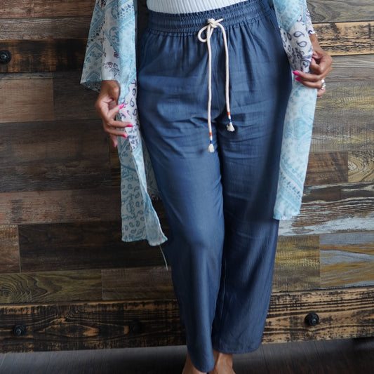 Chambray Pant
