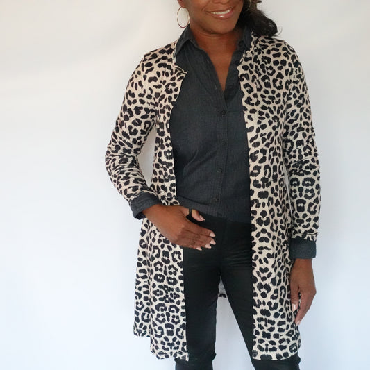 Leopard Cardigan