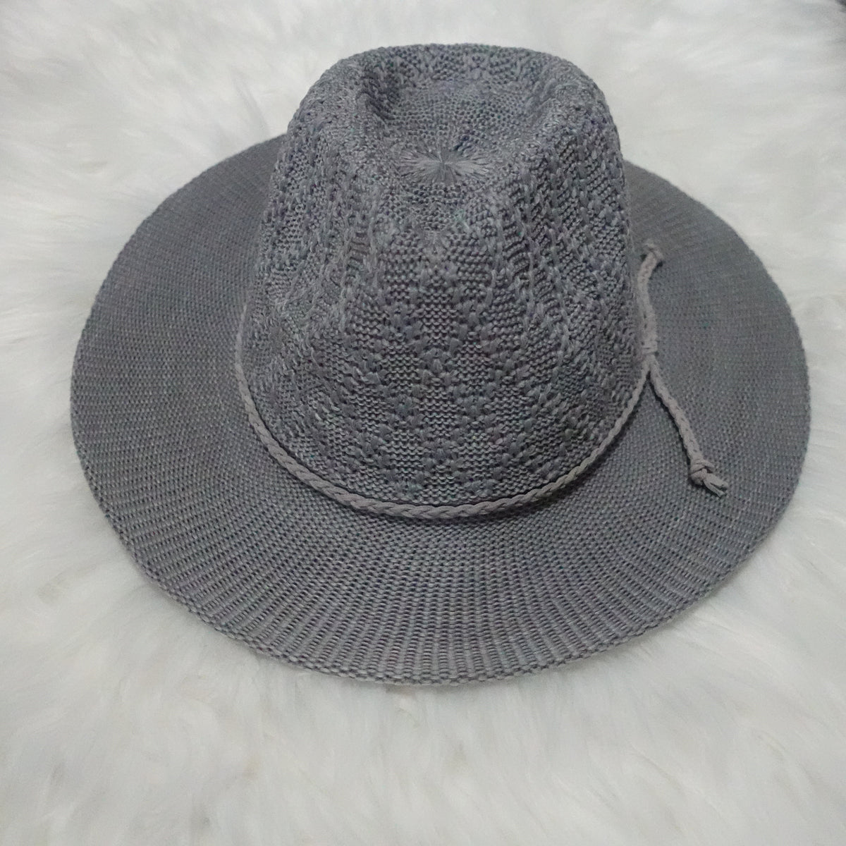 Diamond  Weave Panama Hat