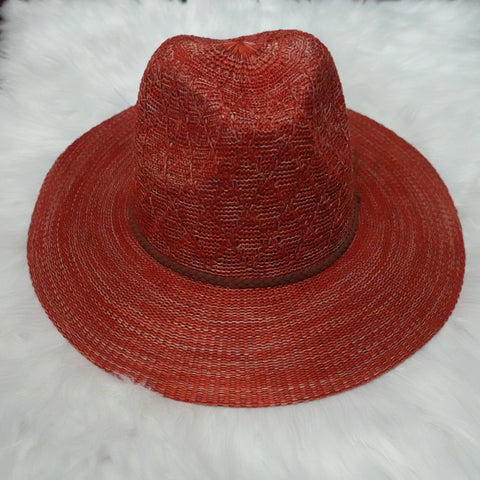 Diamond  Weave Panama Hat