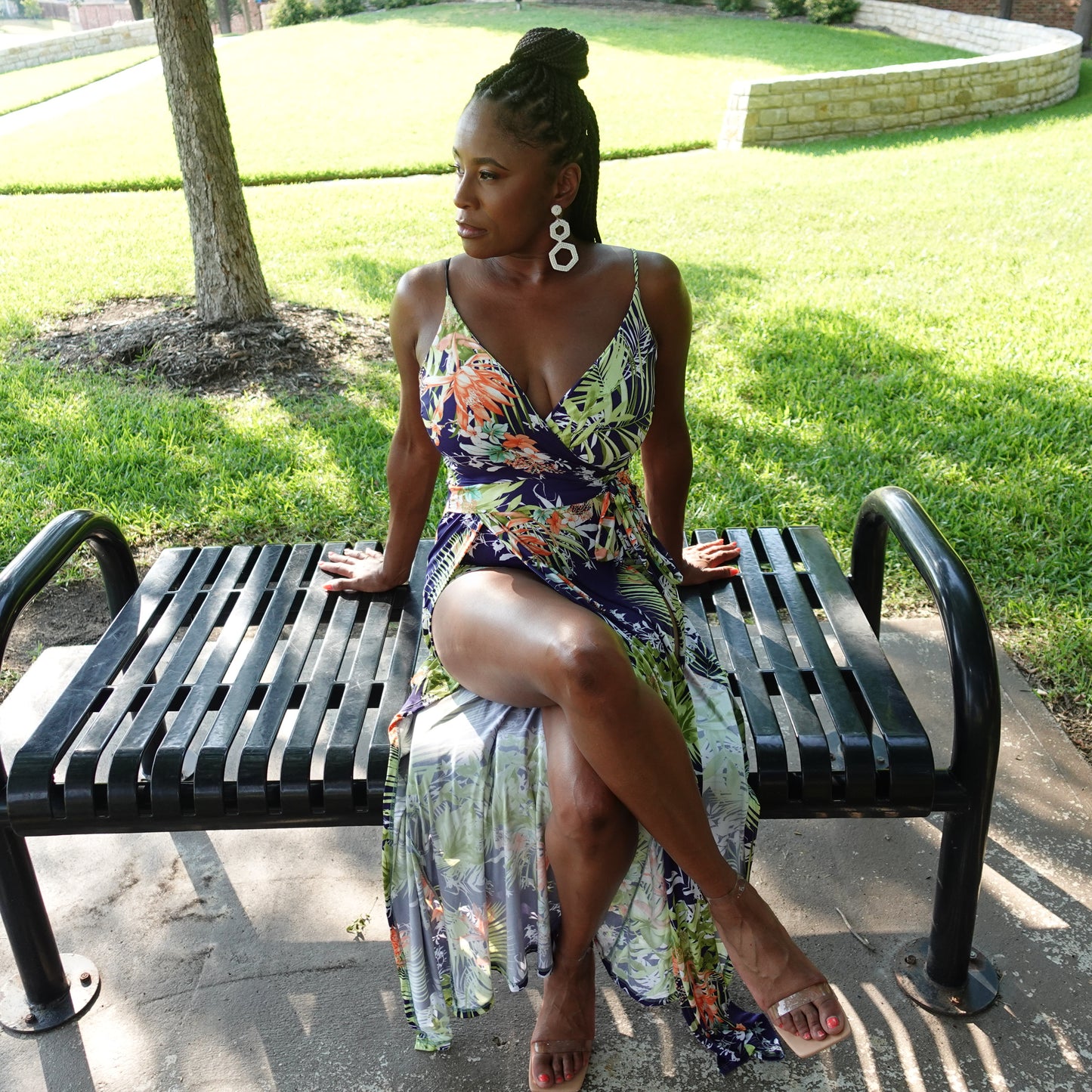 Good Intensions Tropical Dress