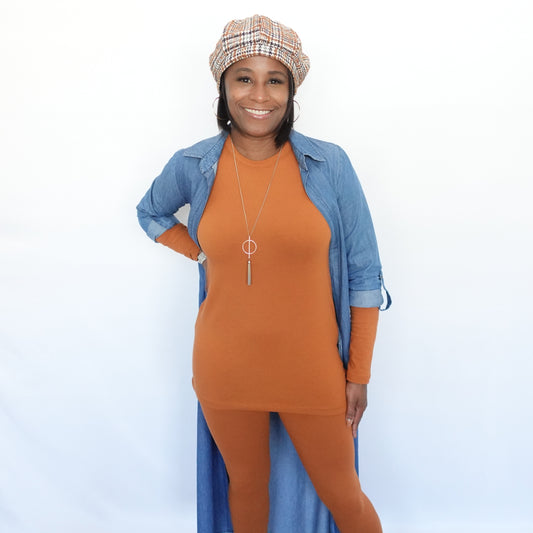 2 Piece Top and Leggings Set