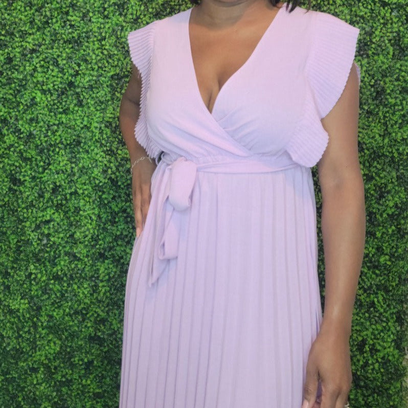 Lavish Lavender Maxi Dress