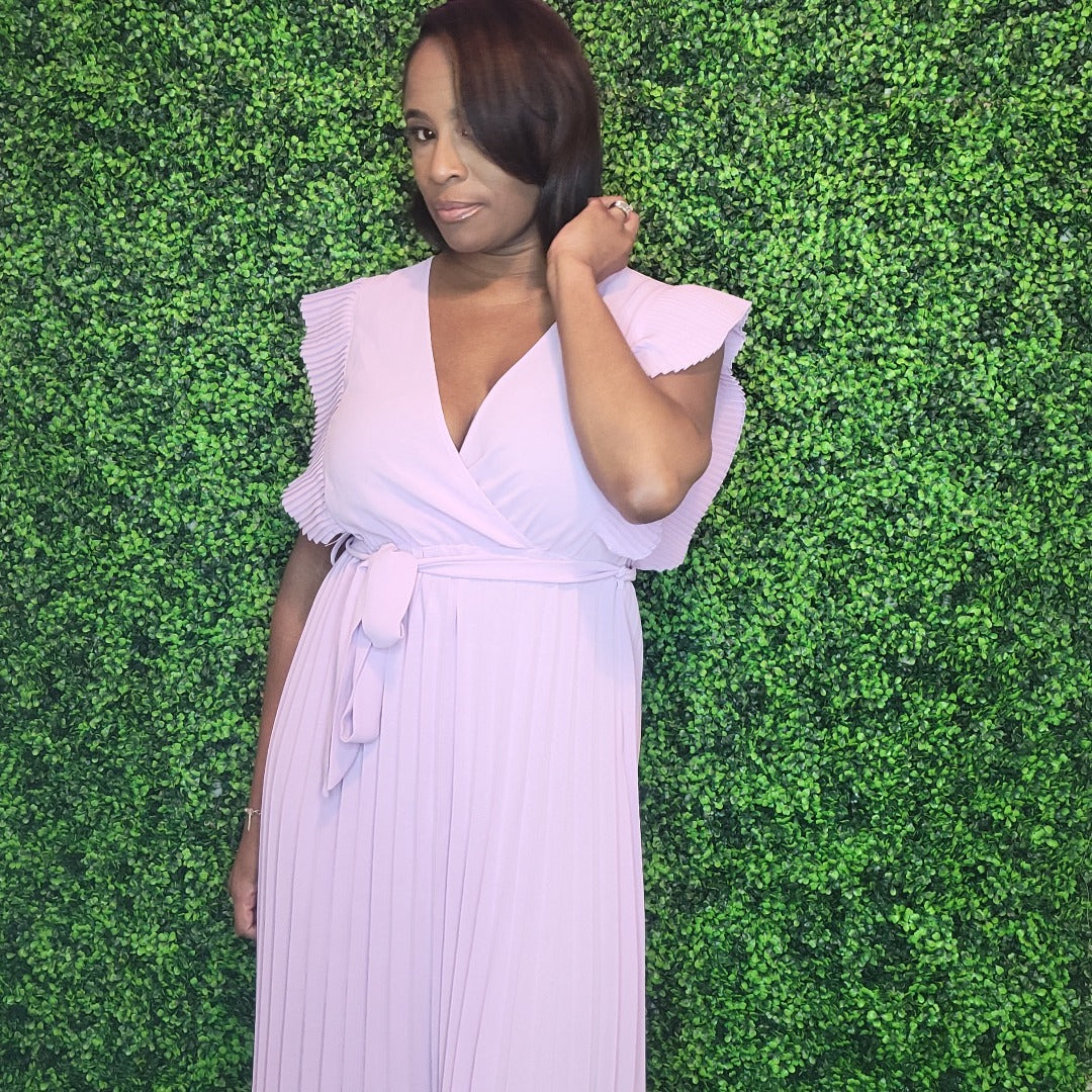 Lavish Lavender Maxi Dress