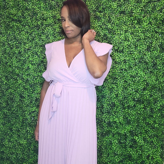 Lavish Lavender Maxi Dress